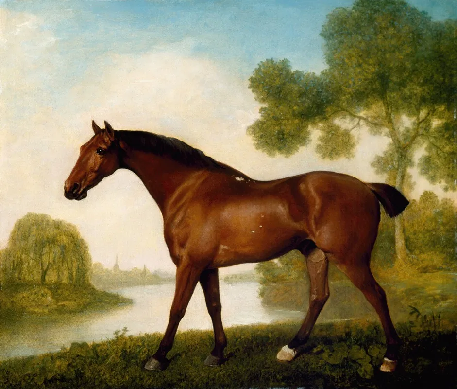 Truss A Hunter Wall Art by George Stubbs - High-Resolution Digital Print