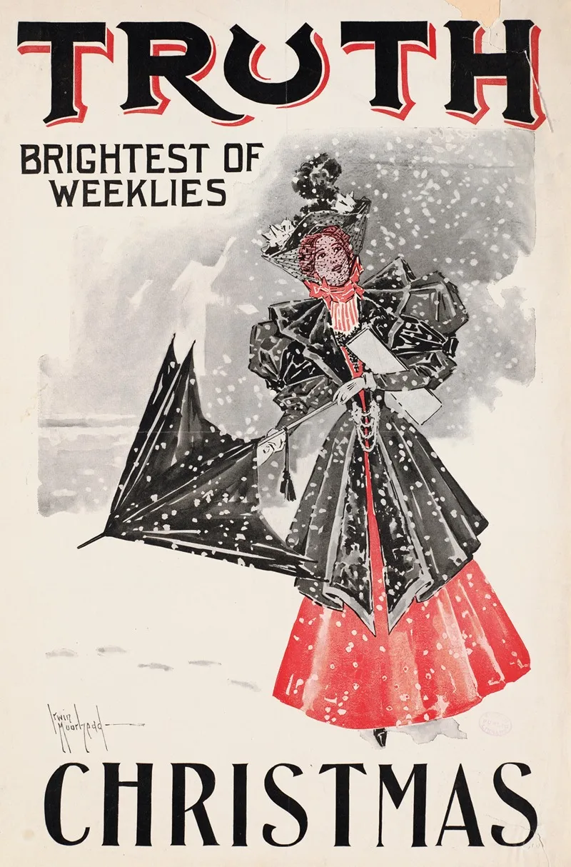 Truth Christmas Brightest Of Weeklies Wall Art by Irwin Moorhead - High-Resolution Digital Print
