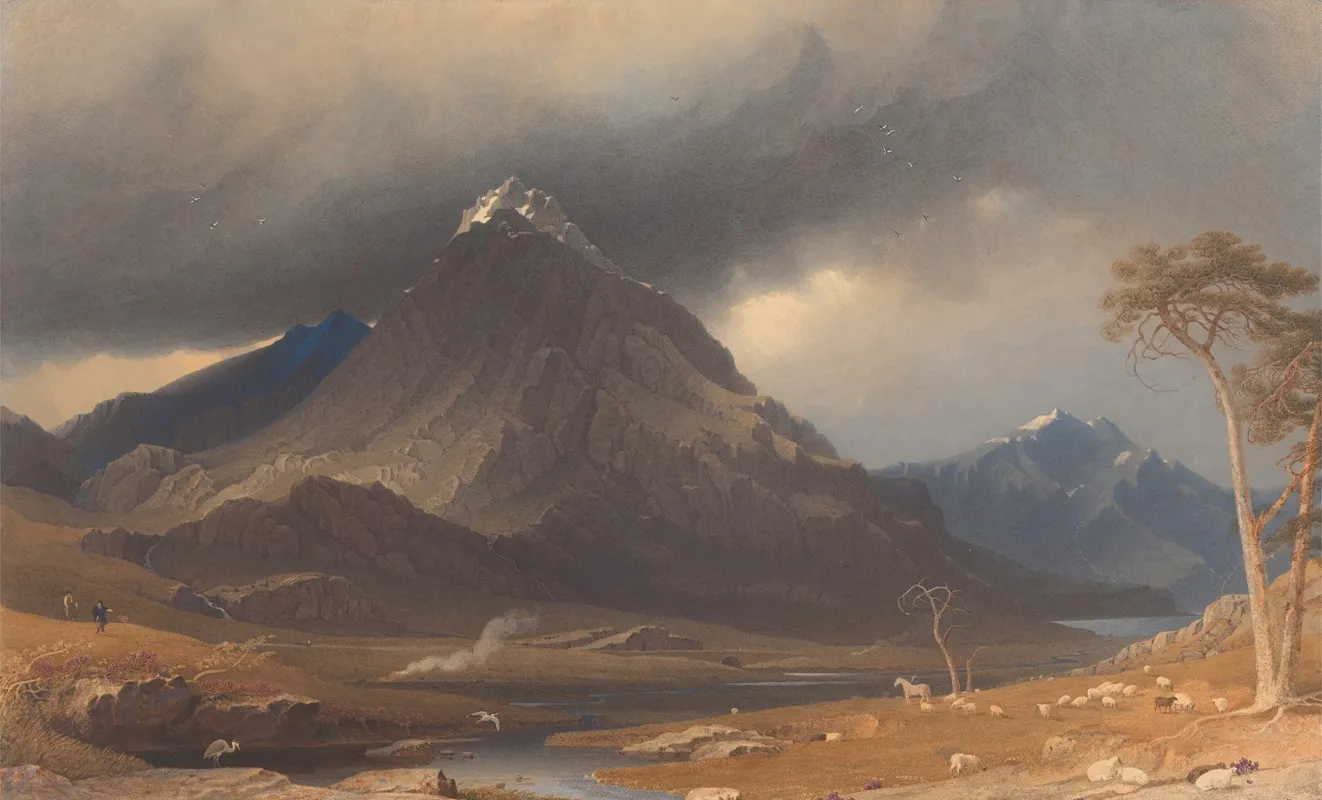 Tryfan Carnarvonshire