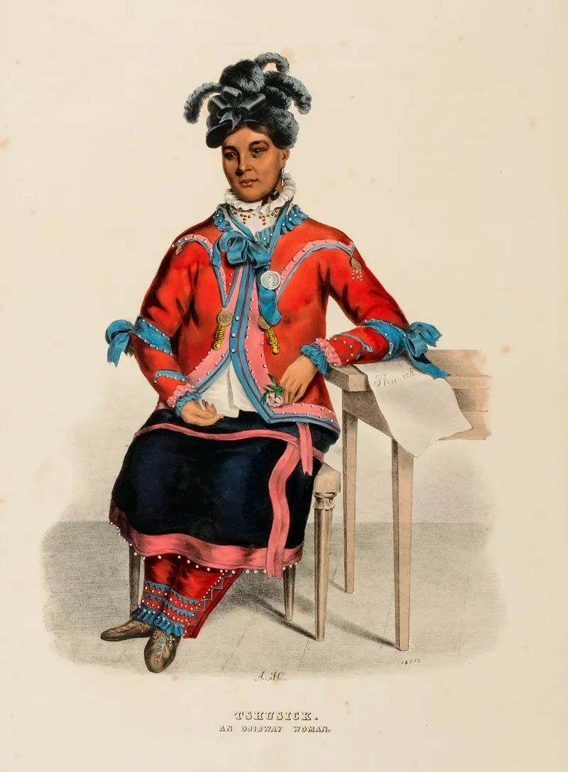 Tshusick An Ojibway Woman