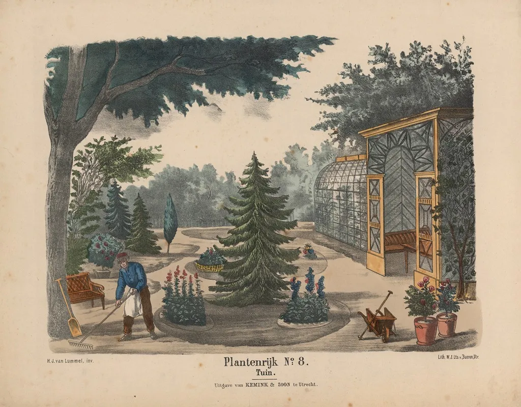 Tuin 2 Wall Art by Hendrik Jan van Lummel - High-Resolution Digital Print