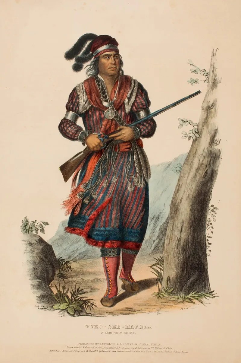 Tuko See Mathla A Seminole Chief