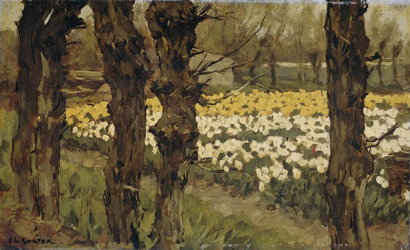 Tulip Fields 2 Wall Art by Anton L. Koster - High-Resolution Digital Print