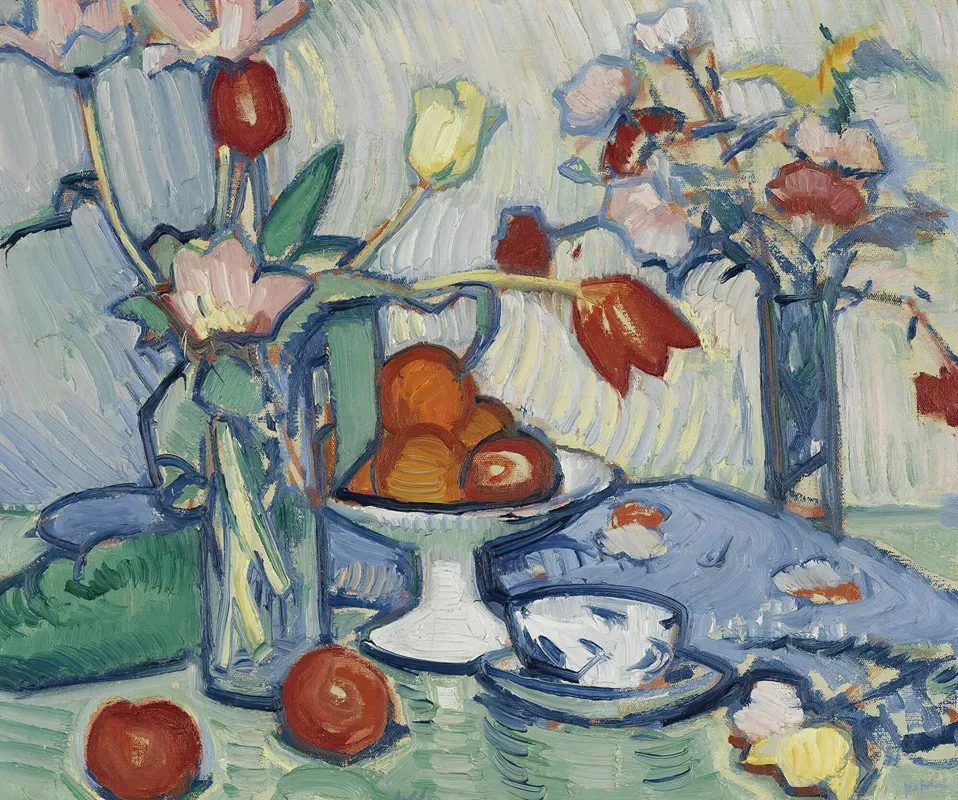 Tulips Wall Art by Samuel John Peploe - High-Resolution Digital Print