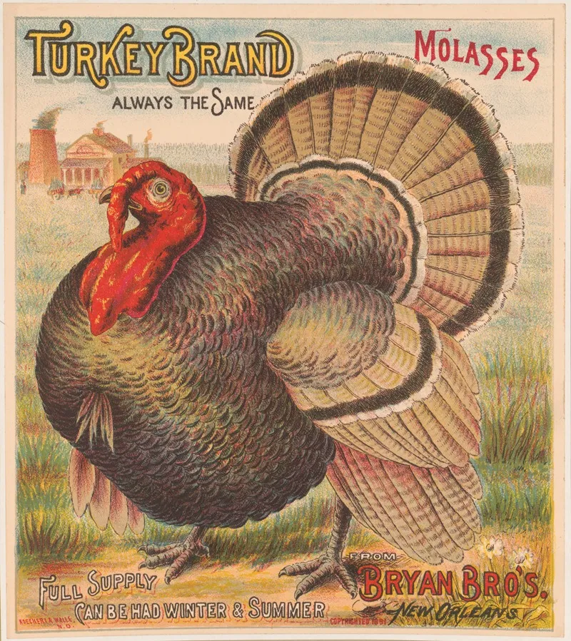Turkey Brand Molasses Bryan Bros New Orleans Wall Art by Koeckert & Walle - High-Resolution Digital Print