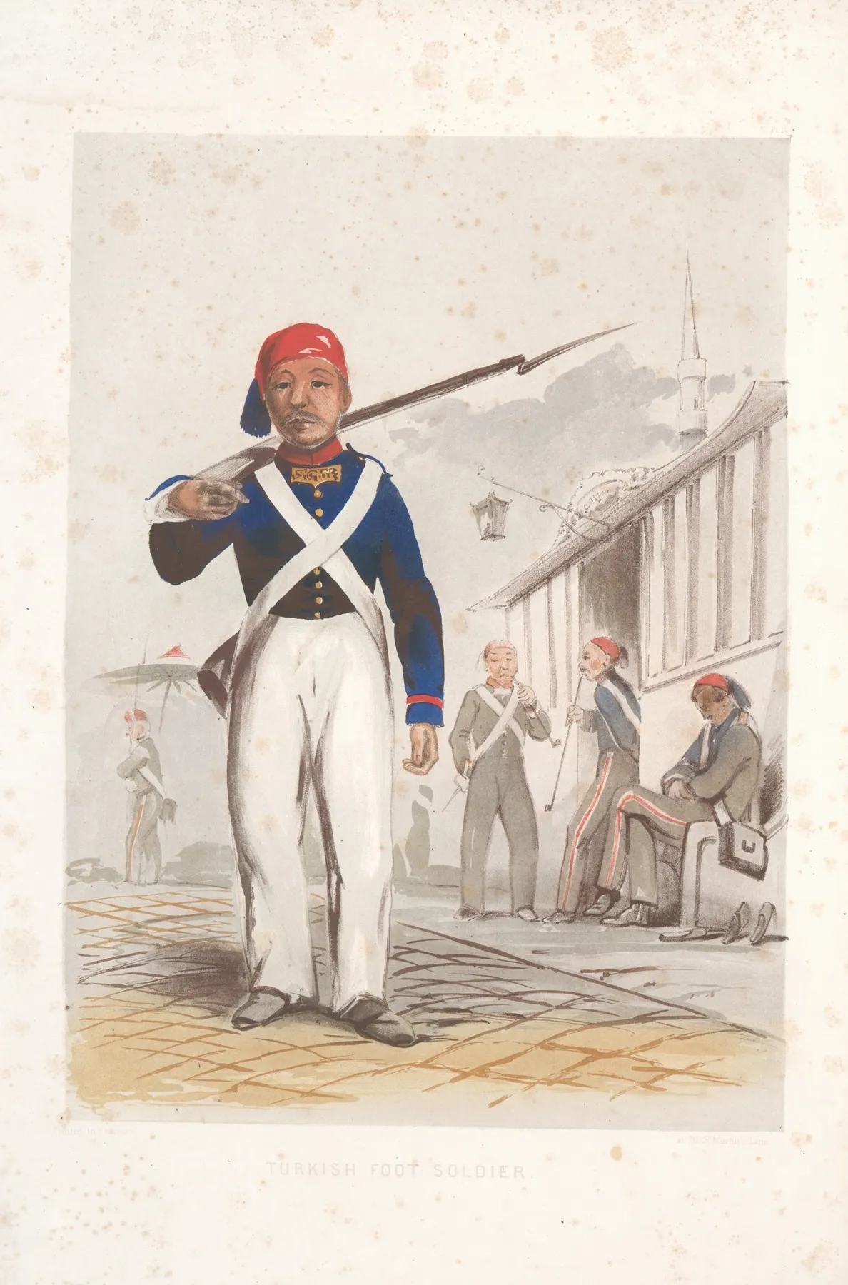 Turkish Foot Soldier Wall Art by Forbes MacBean - High-Resolution Digital Print