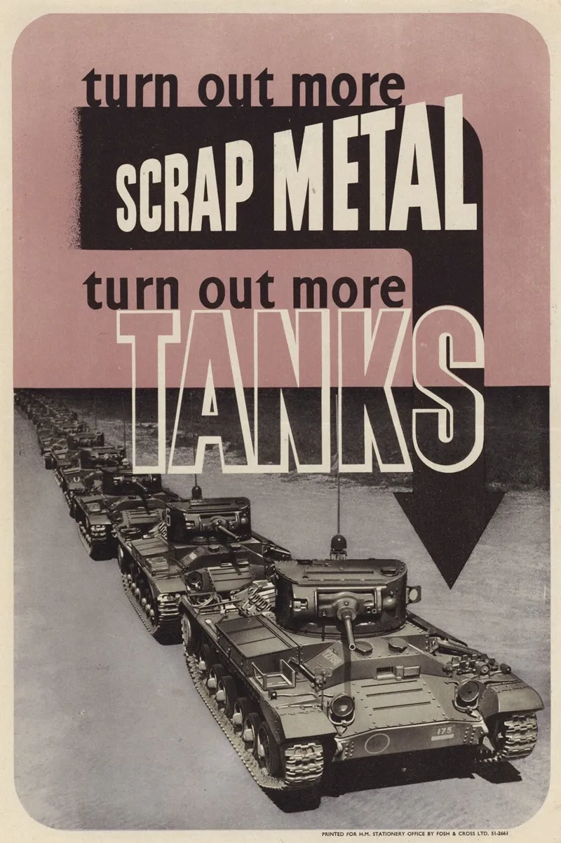 Turn Out More Scrap Metal Turn Out More Tanks
