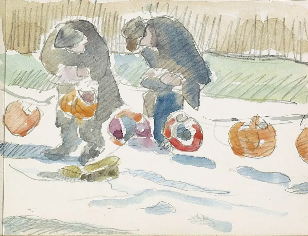 Twee Mannen Op Een Straat
