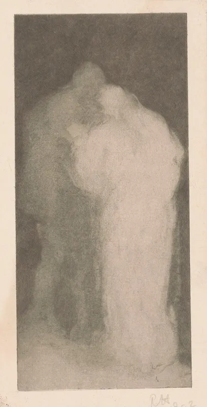 Twee Staande Figurenafter Matthijs Maris