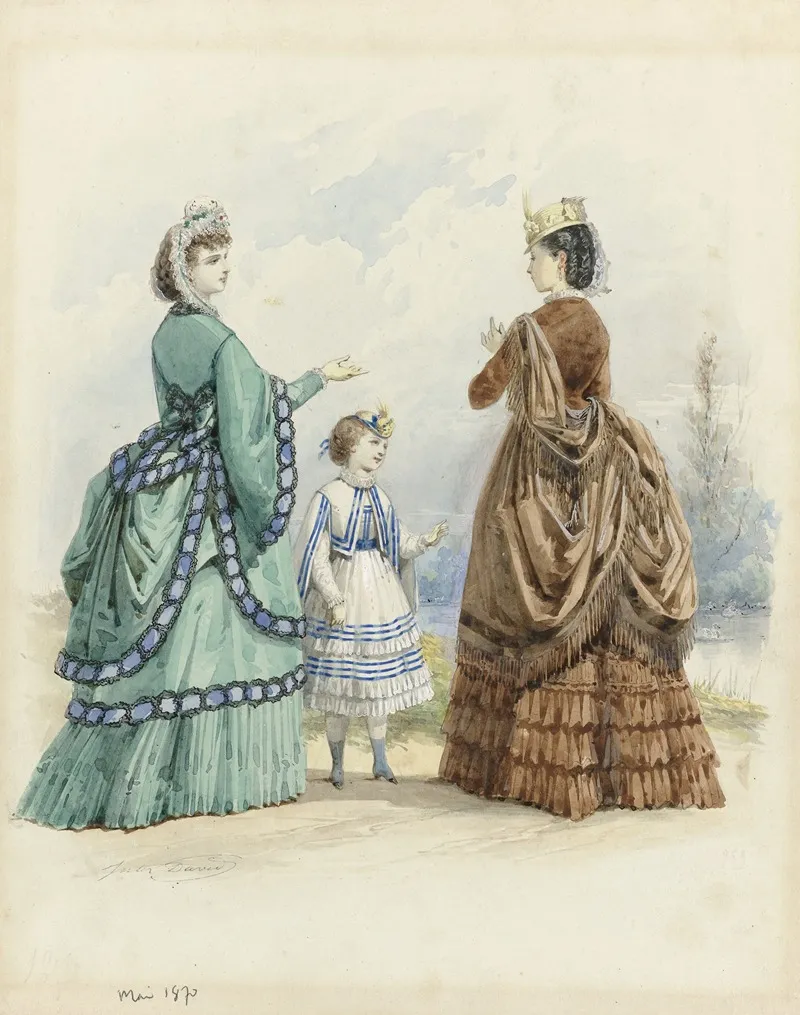 Twee Vrouwen En Een Meisje