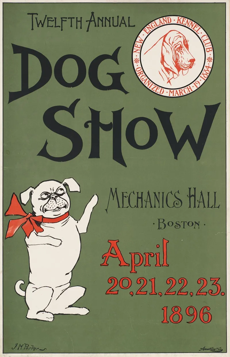 Twelfth Annual Dog Show Wall Art by Anonymous - High-Resolution Digital Print
