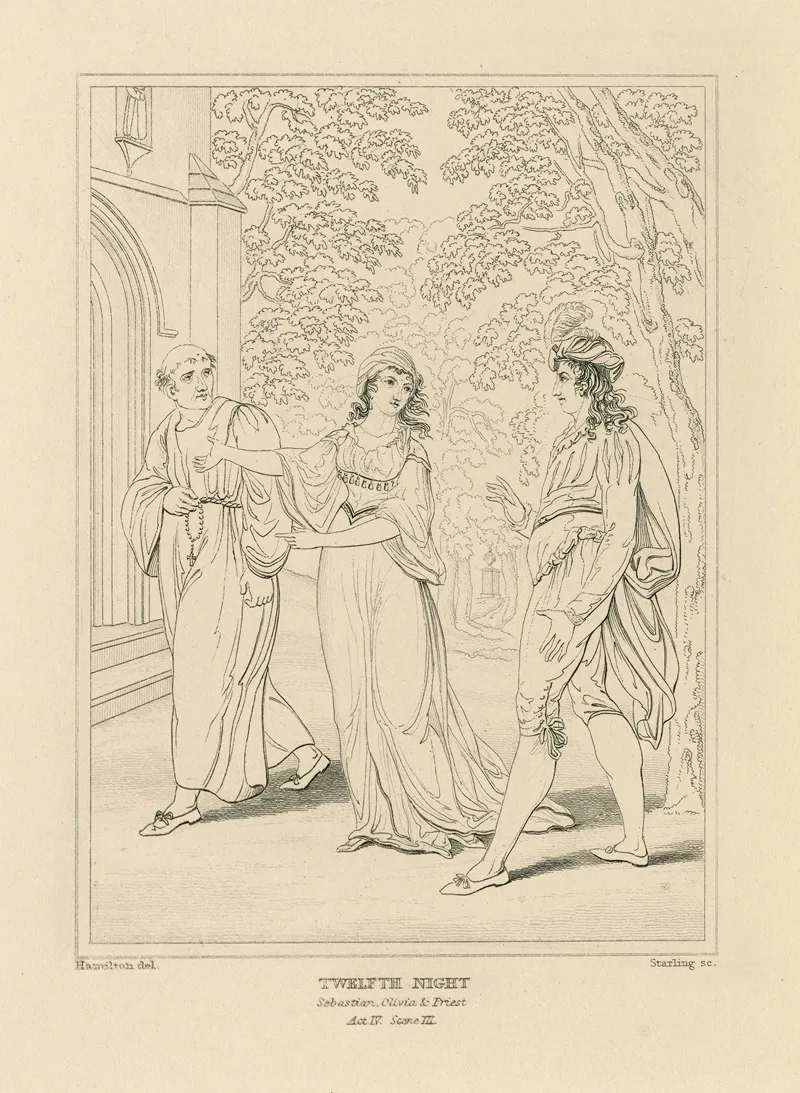 Twelfth Night 3 Wall Art by William Francis Starling - High-Resolution Digital Print
