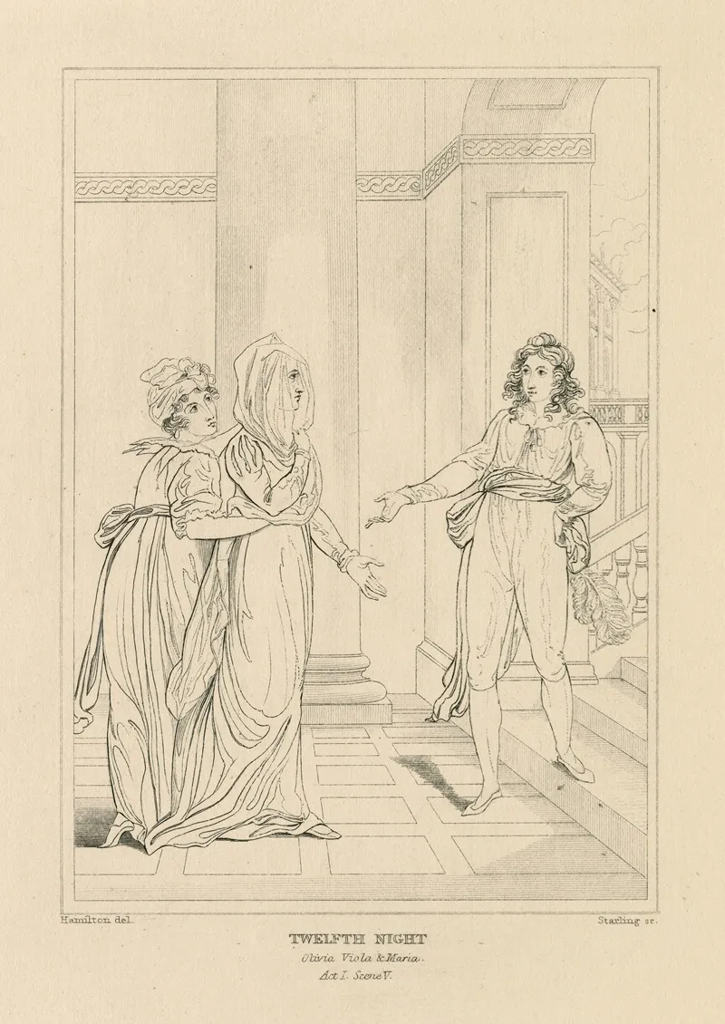 Twelfth Night 5 Wall Art by William Francis Starling - High-Resolution Digital Print