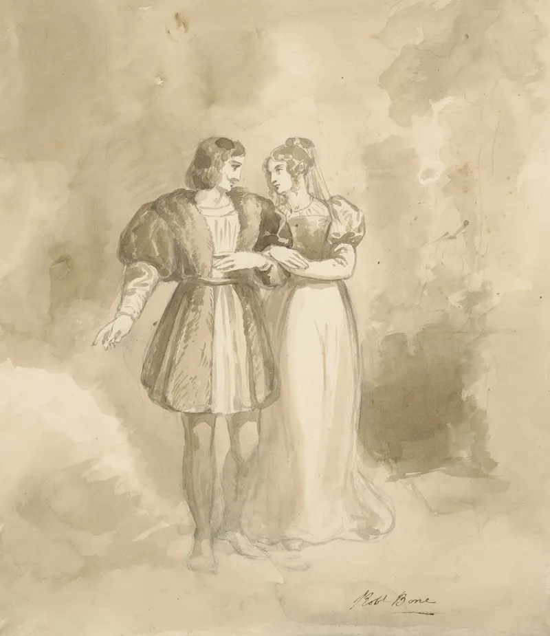 Twelfth Night 7 Wall Art by Robert Trewick Bone - High-Resolution Digital Print