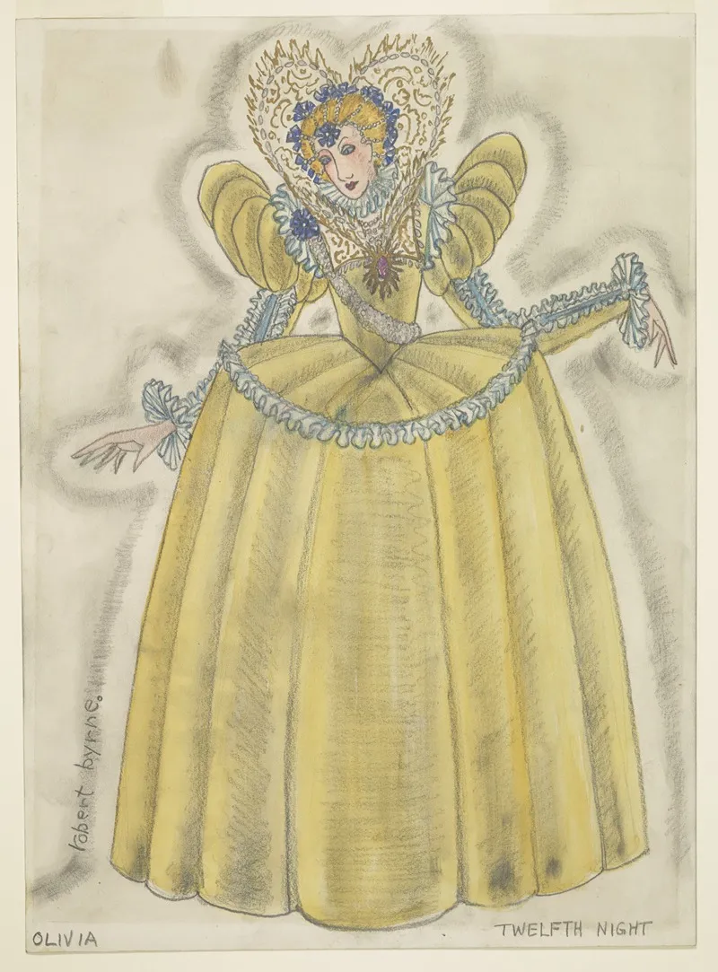 Twelfth Night Olivia Wall Art by Robert Byrne - High-Resolution Digital Print
