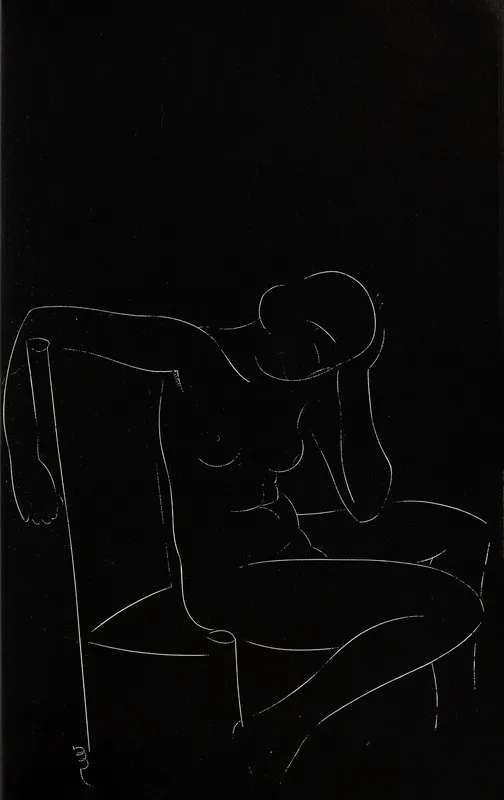 Twenty Five Nudes Pl 05 Wall Art by Eric Gill - High-Resolution Digital Print