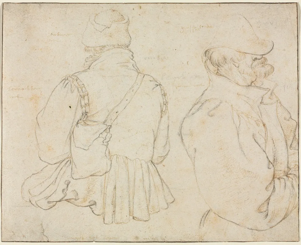 Two Bohemian Peasants In Half Length