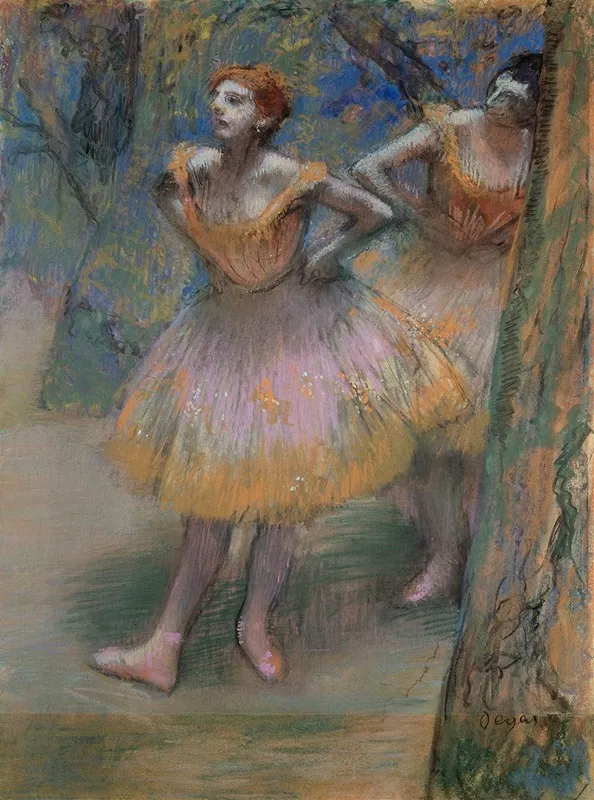 Two Dancers 3