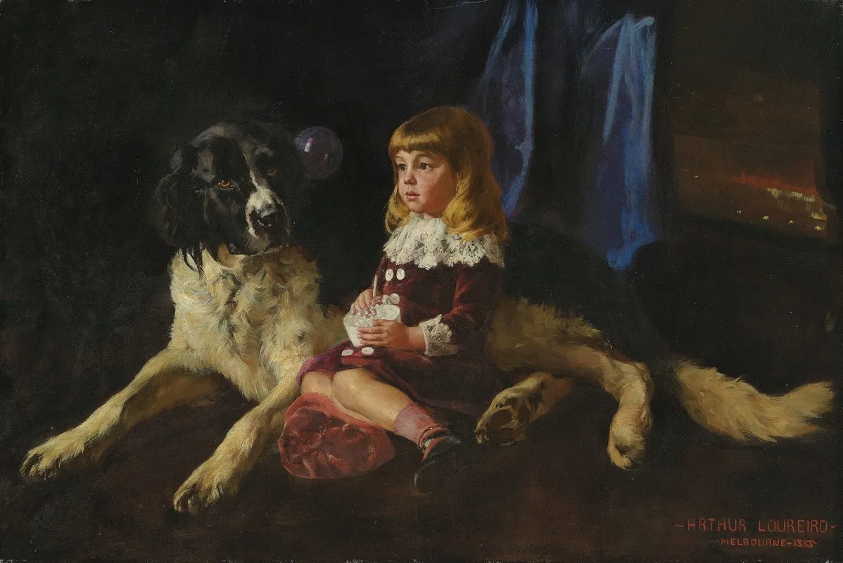 Two Friends 5 Wall Art by Artur José de Sousa Loureiro - High-Resolution Digital Print