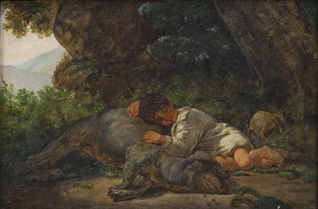 Two Friends 7 Wall Art by Ernst Meyer - High-Resolution Digital Print