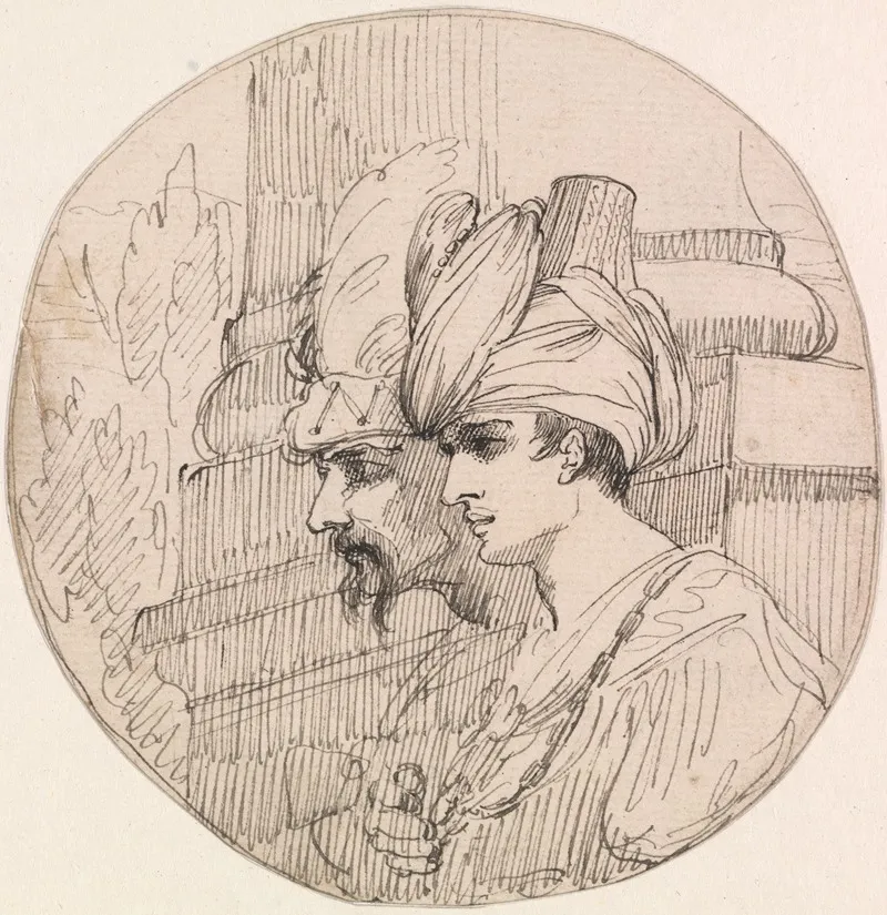 Two Heads In A Roundel