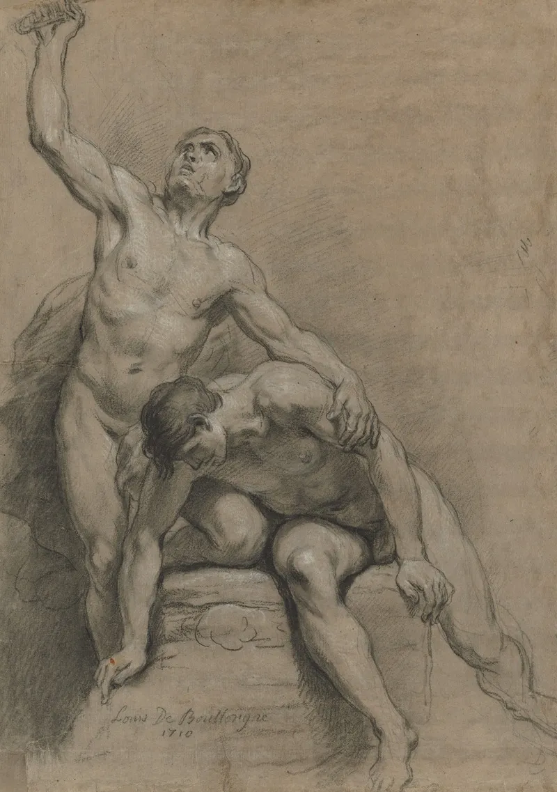 Two Male Nudes 6