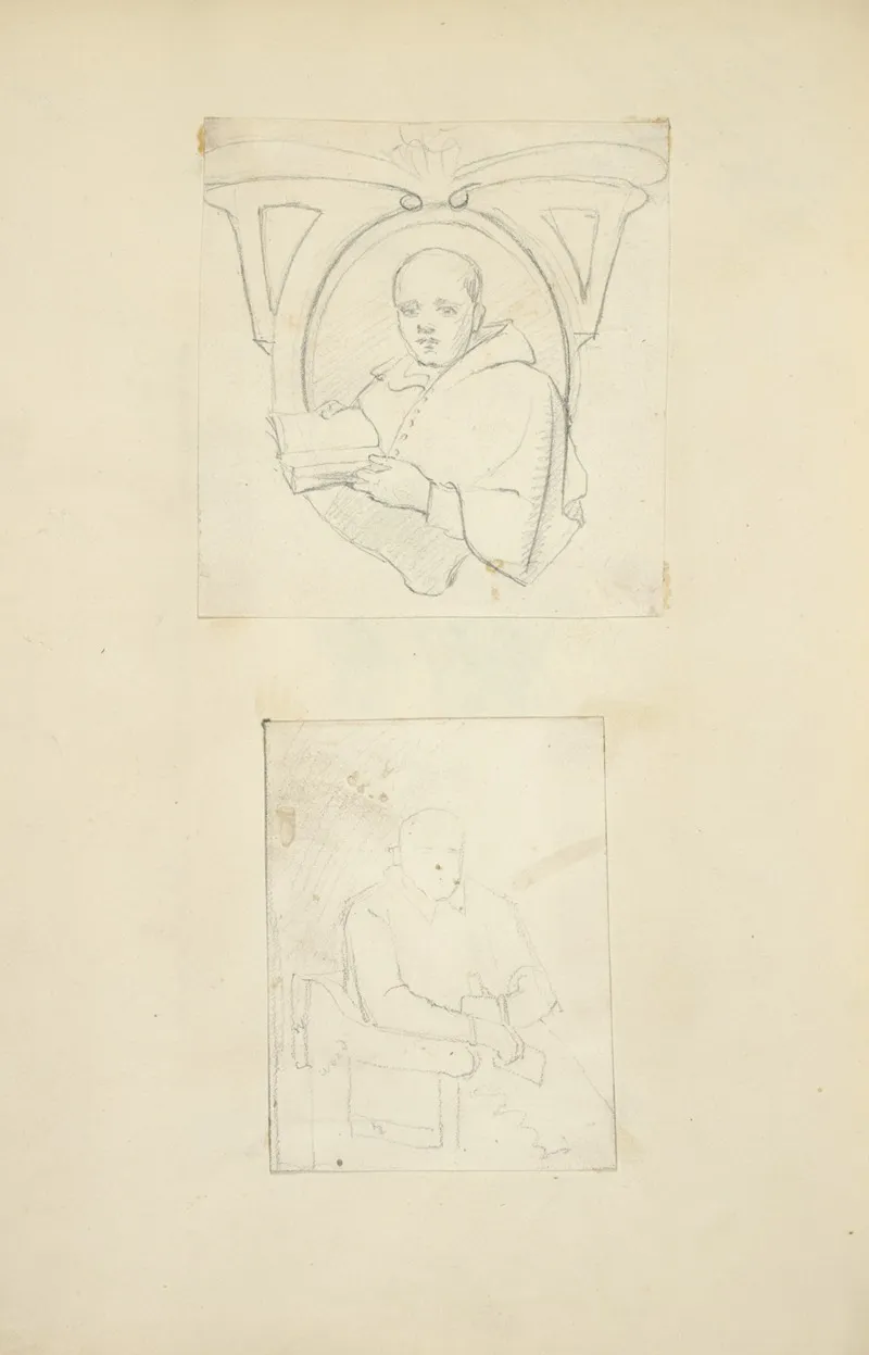 Two Portraits Of Clergymen