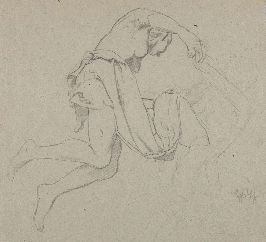 Two Semi Nude Females