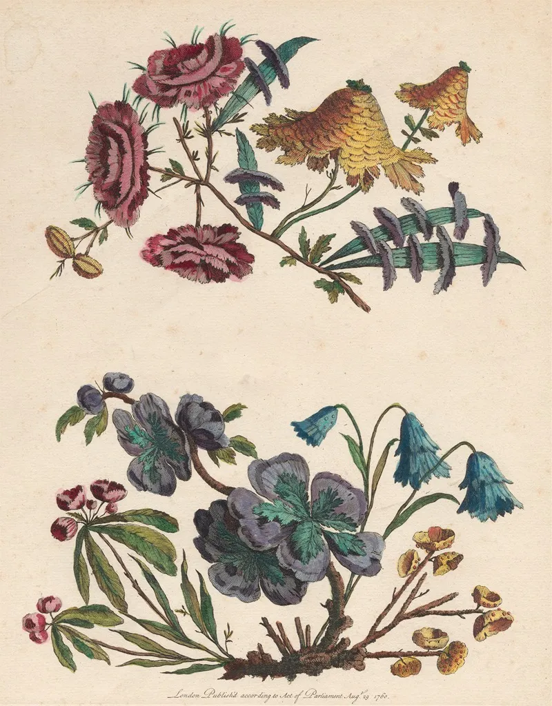 Two Sprays Of Imaginary Flowers 2
