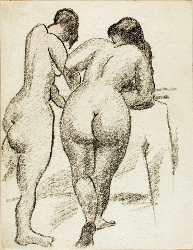 Two Standing Nudes 2