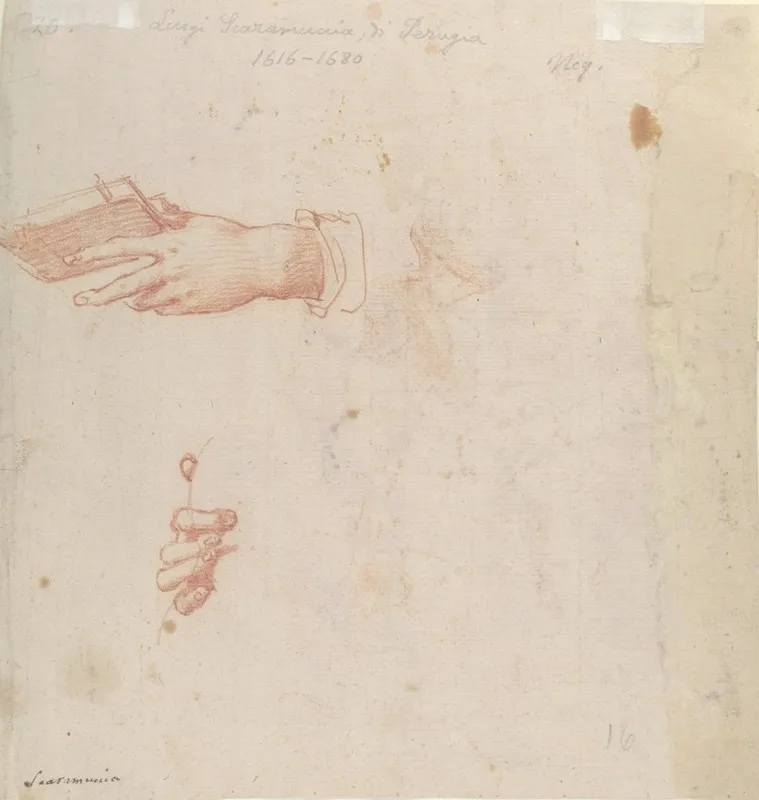 Two Studies Of Hands 3