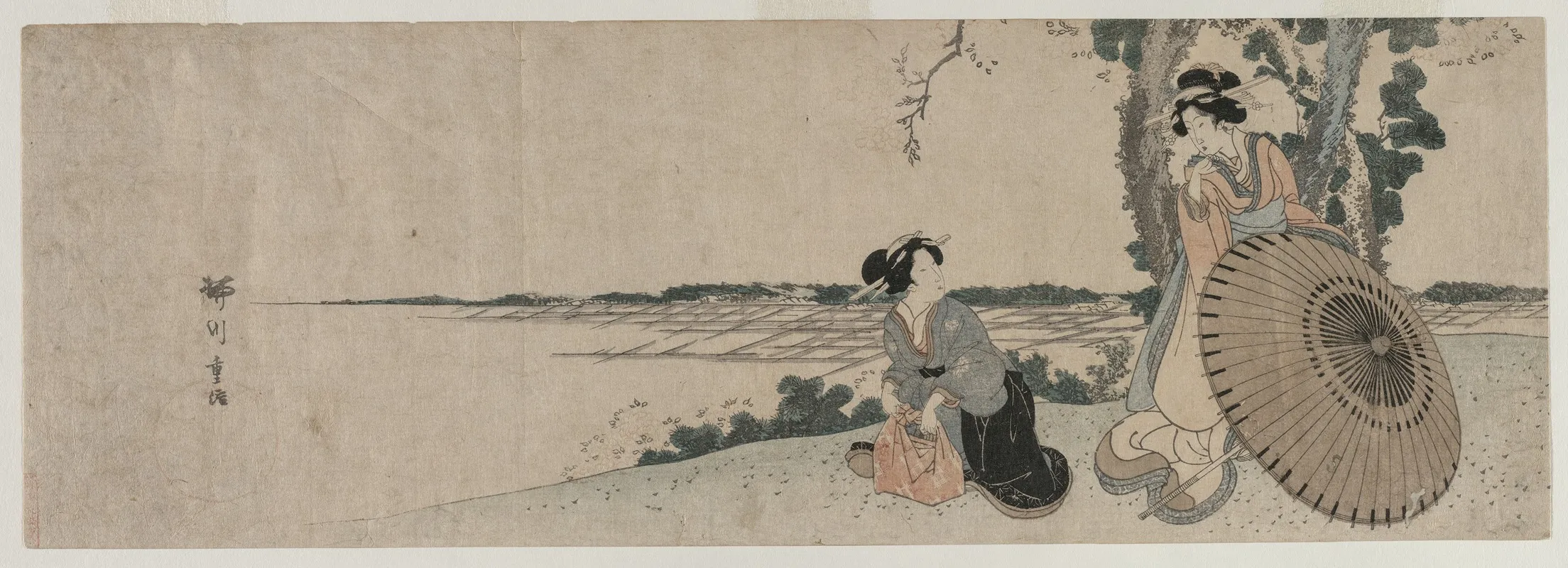 Two Women On A Hilltop