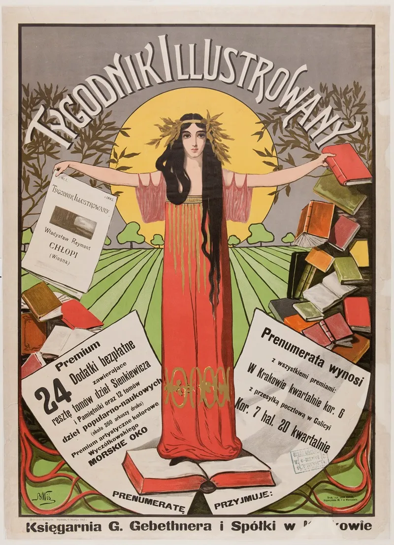 Tygodnik Ilustrowany Wall Art by Bronisław Wiśniewski - High-Resolution Digital Print