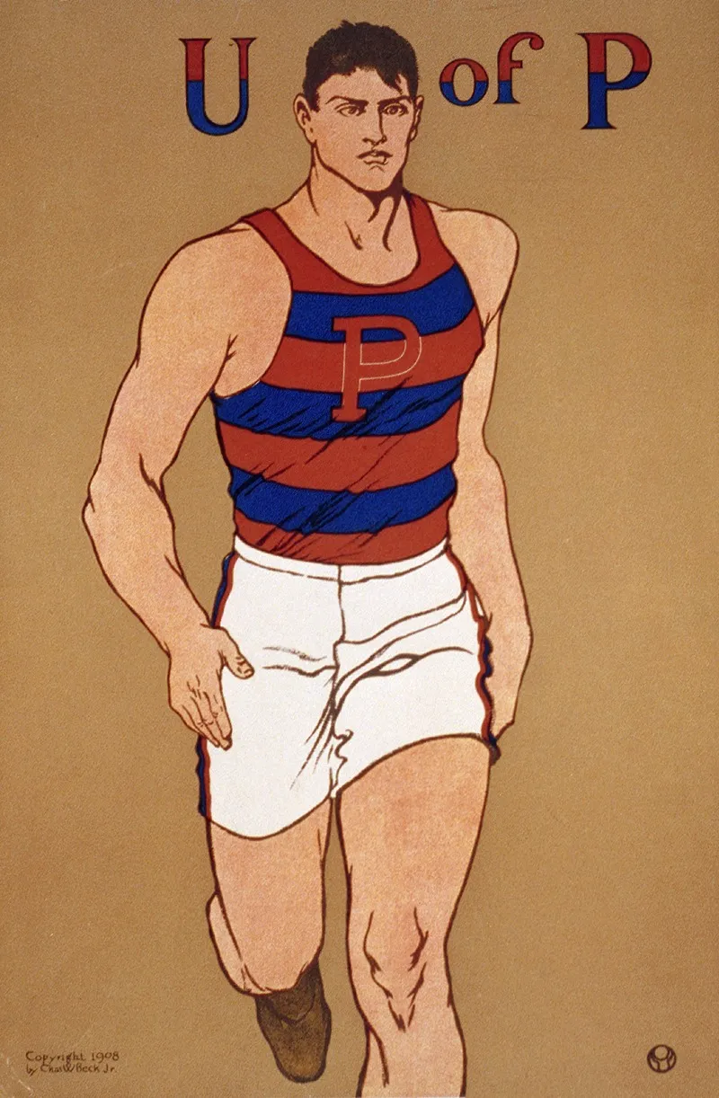 U Of P 2 Wall Art by Edward Penfield - High-Resolution Digital Print