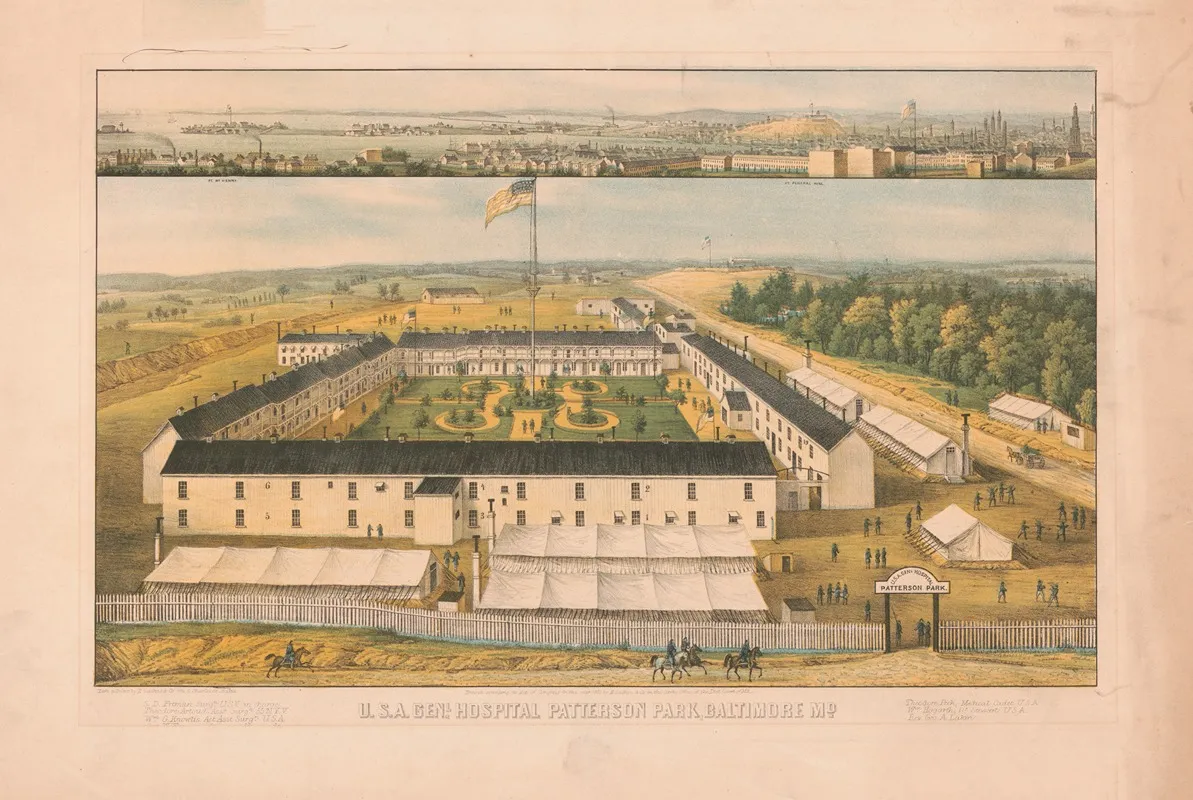 U S A General Hospital Patterson Park Baltimore Md
