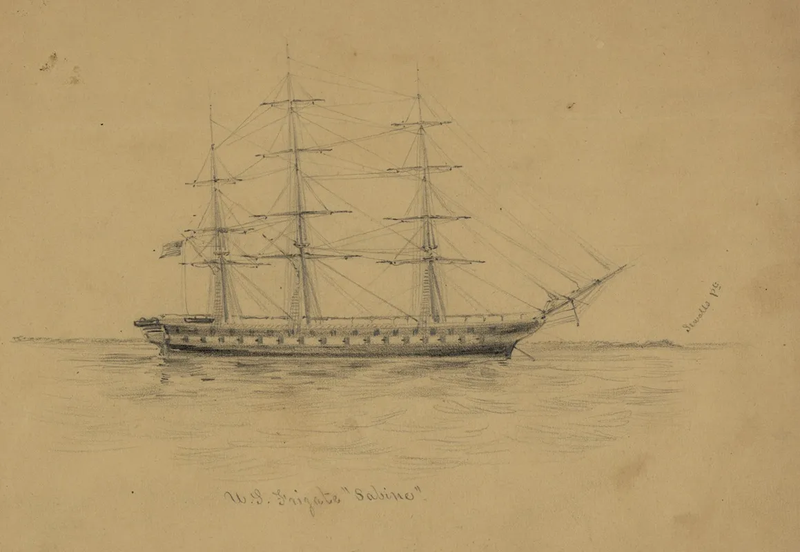 U S Frigate Sabine