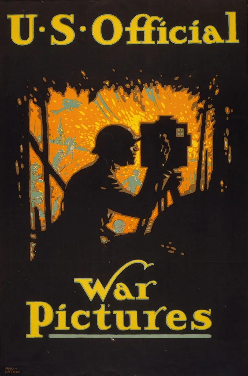 U S Official War Pictures Wall Art by Louis Fancher - High-Resolution Digital Print