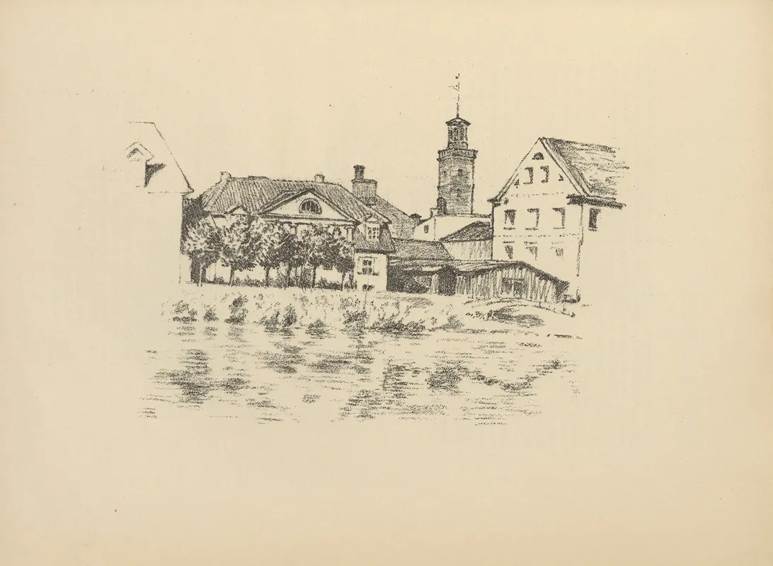 Uferstrasse In Mitau