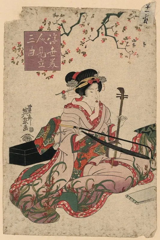Ukiyo Bijin Mitate Sankyoku