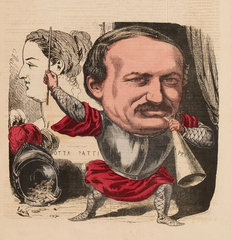 Ullman Directeur Des Concerts Carlotta Patti Wall Art by Edward Ancourt - High-Resolution Digital Print