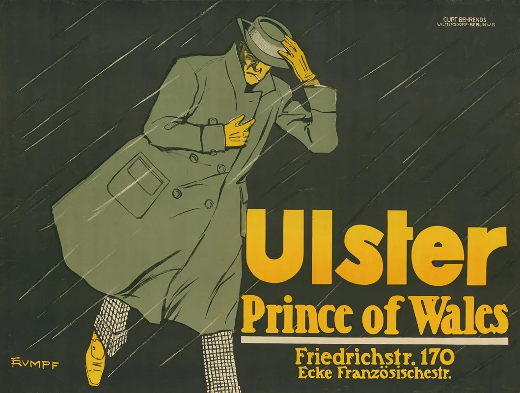 Ulster Prince Of Wales 2 Wall Art by Fritz Rumpf - High-Resolution Digital Print