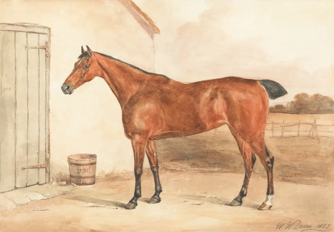 Ultima One Of Lord Maynards Mares Wall Art by William Henry Davis - High-Resolution Digital Print