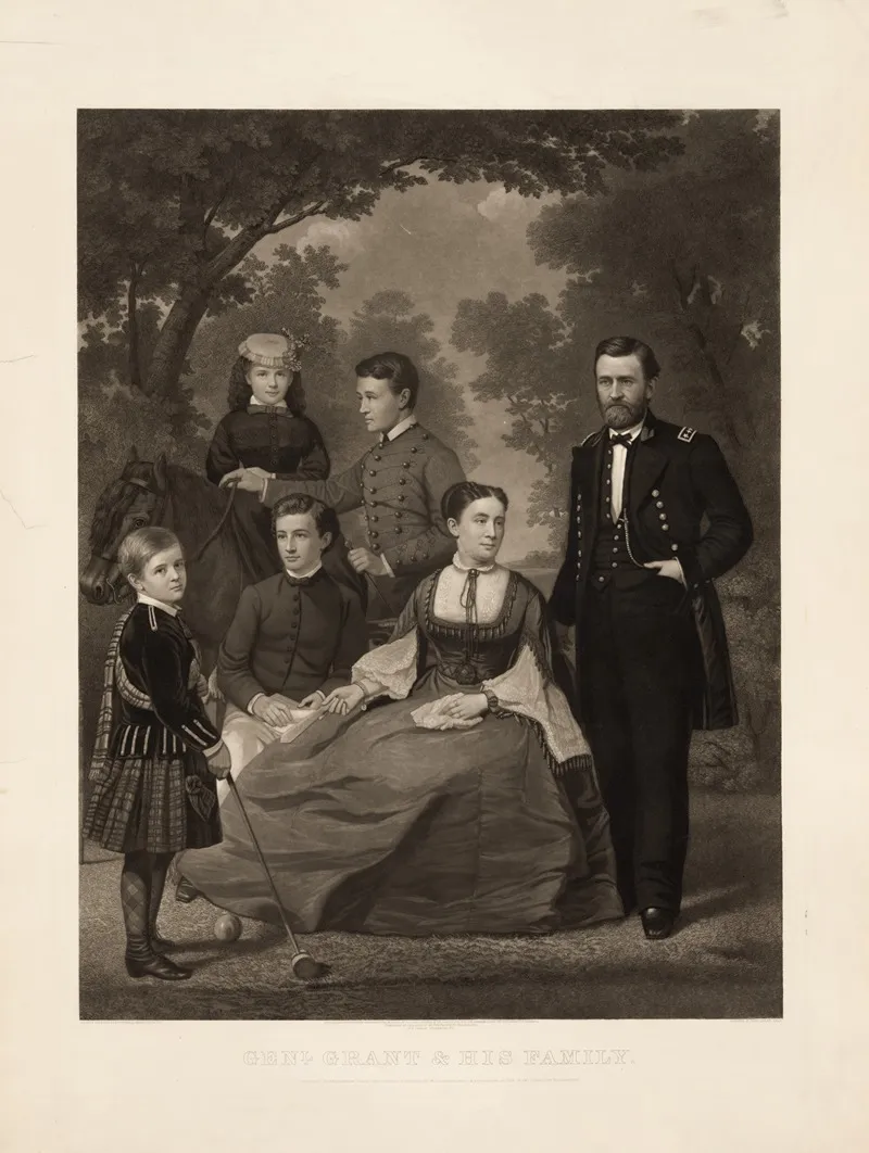 Ulysses S Grant His Family