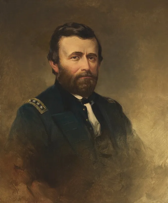 Ulysses Simpson Grant Wall Art by Samuel Bell Waugh - High-Resolution Digital Print