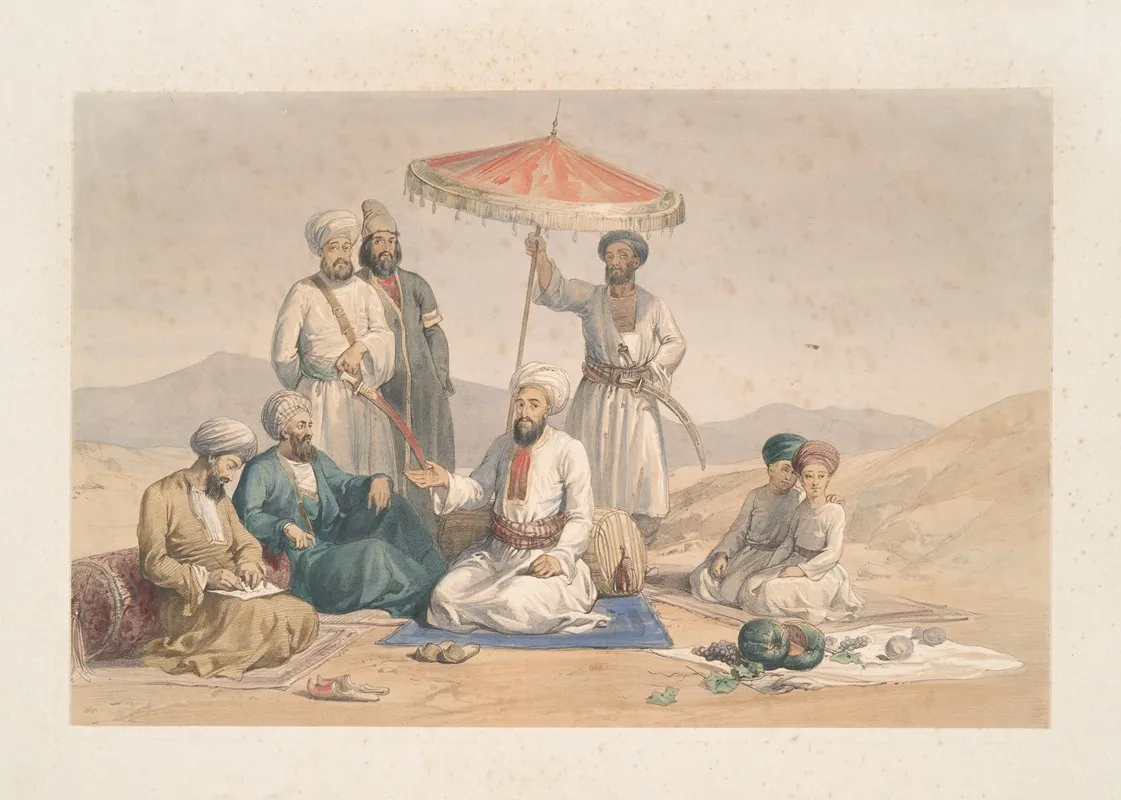 Umeer Dost Mahomed Khan Wall Art by James Atkinson - High-Resolution Digital Print