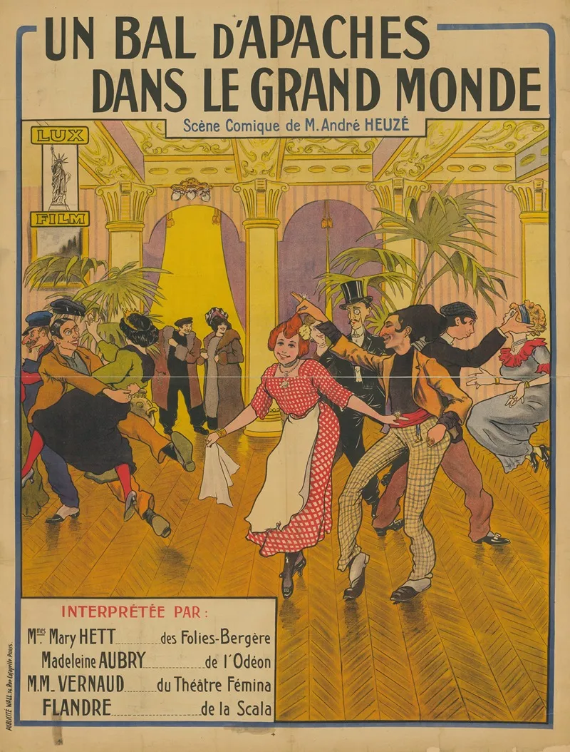 Un Bal Dapaches Dans Le Grand Monde Wall Art by Publicité Wall - High-Resolution Digital Print