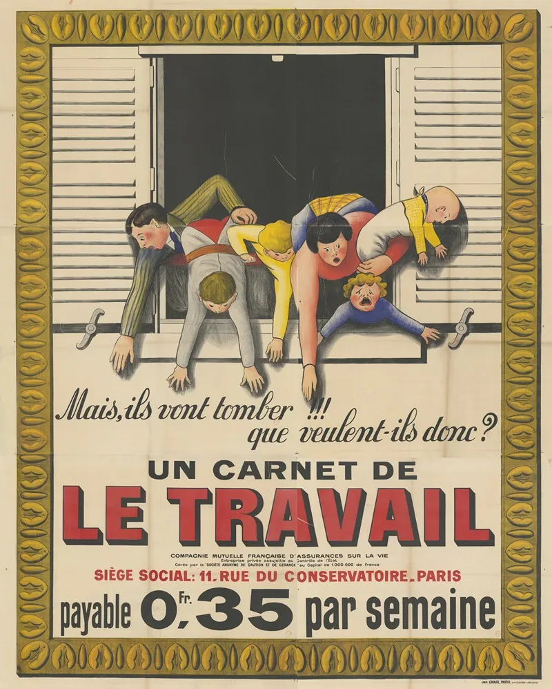 Un Carnet De Le Travail Wall Art by Imp. Chaix - High-Resolution Digital Print