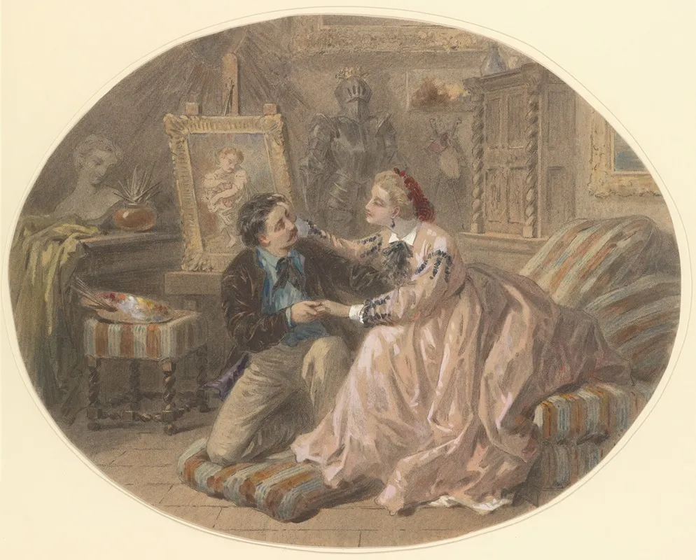 Un Mari Quon Aime Wall Art by Paul Émile Antony Morlon - High-Resolution Digital Print
