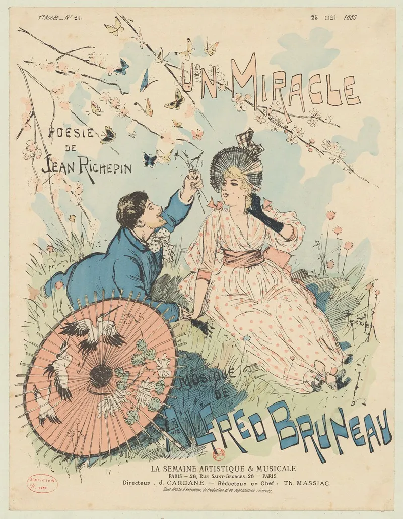 Un Miracle Poesie De Jean Richepin