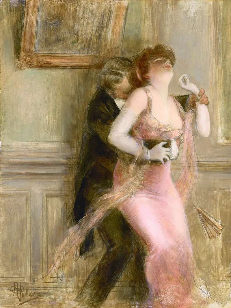 Un Moment Vole Wall Art by Albert Guillaume - High-Resolution Digital Print